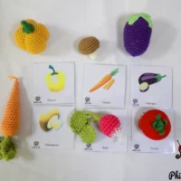 Jeu de reconnaissance de fruits et légumes
