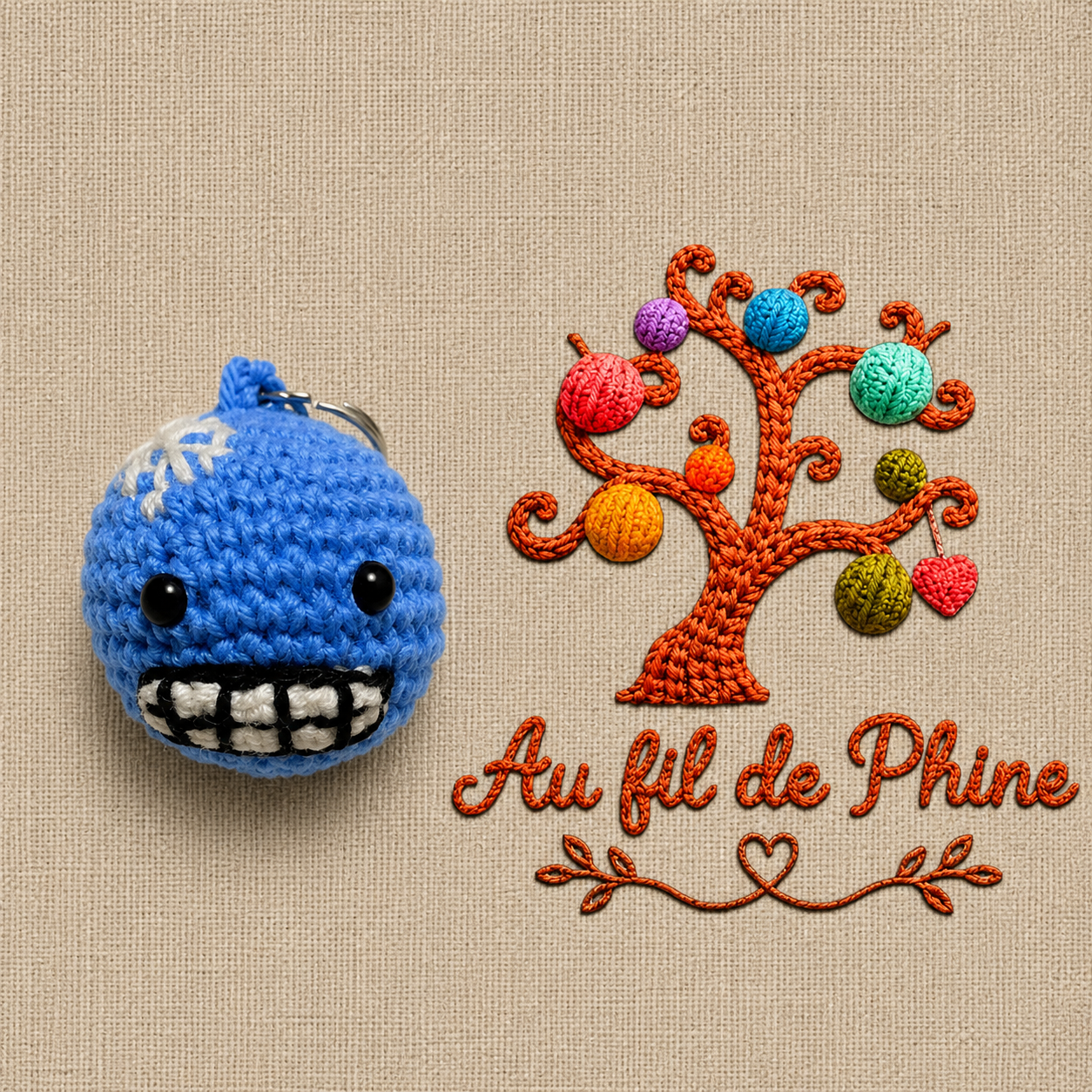 Porte clé smiley – Image 5