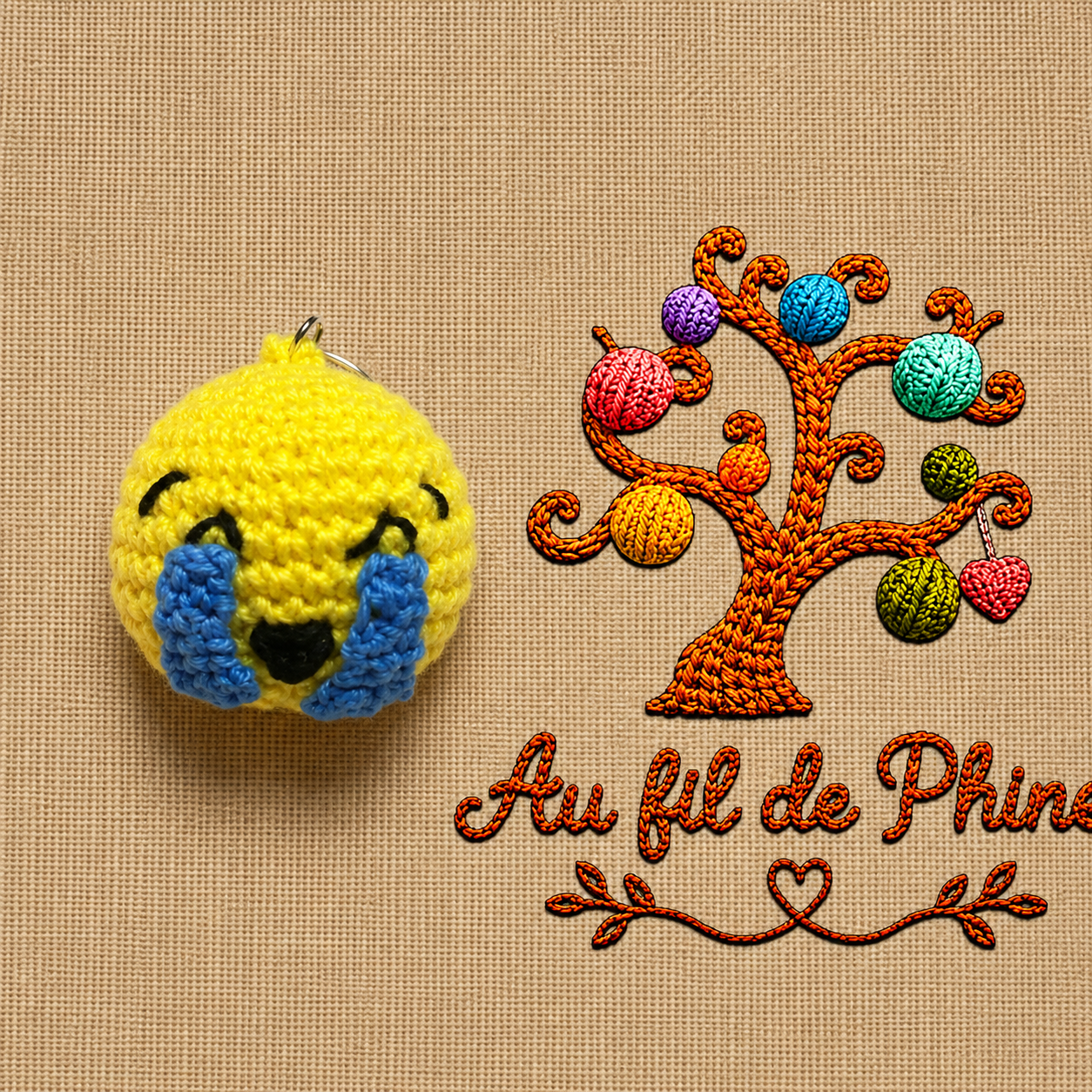Porte clé smiley – Image 12